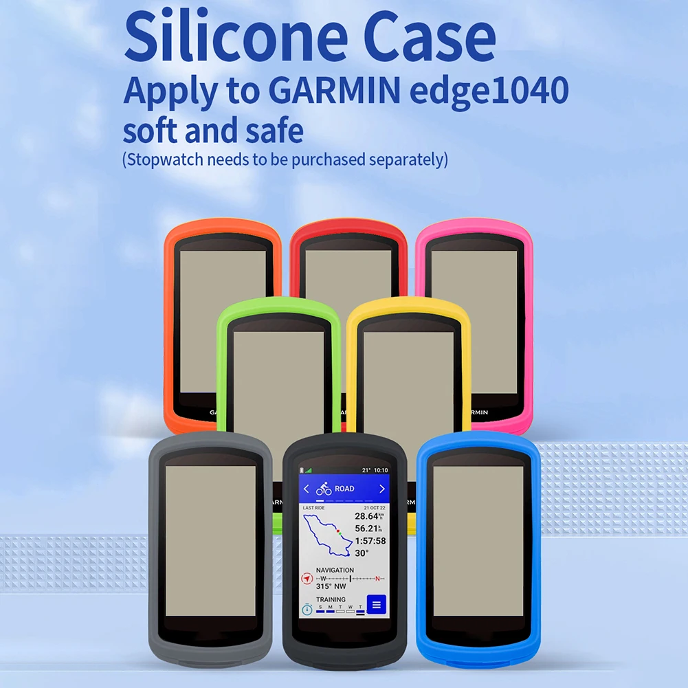 

Bicycle Stopwatch Protector Case Silicone Protective Cover For Garmin Edge 1040 Computer Cover From Bumps Knocks Scratches