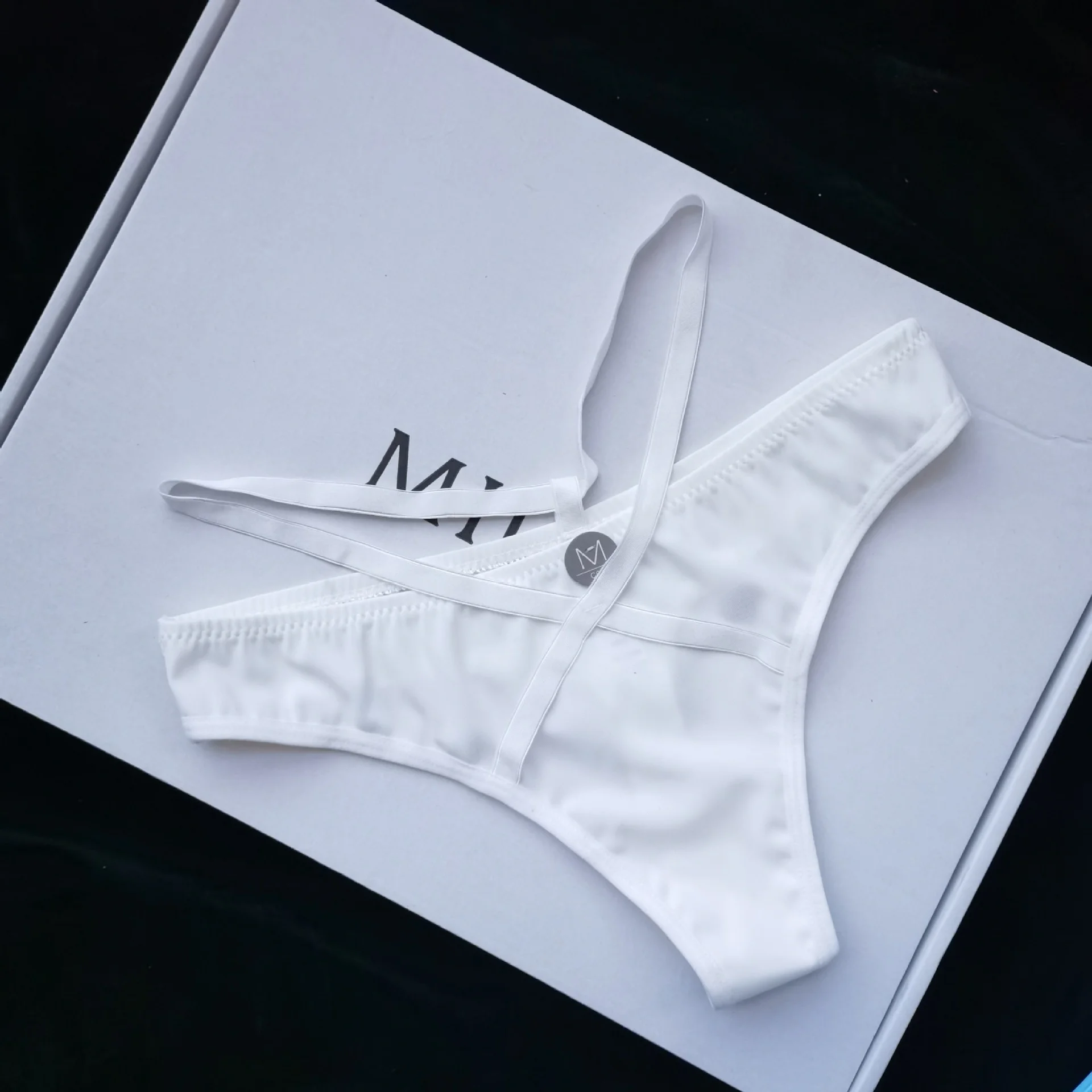 SP &amp CITY Cross дизайнерские тонкие шелковые эротические сексуальные трусы женские