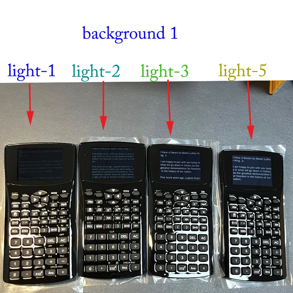 Second-hand misic video photo mp4 text voice recording FM 4GB memory used magic calculator with Privacy filter