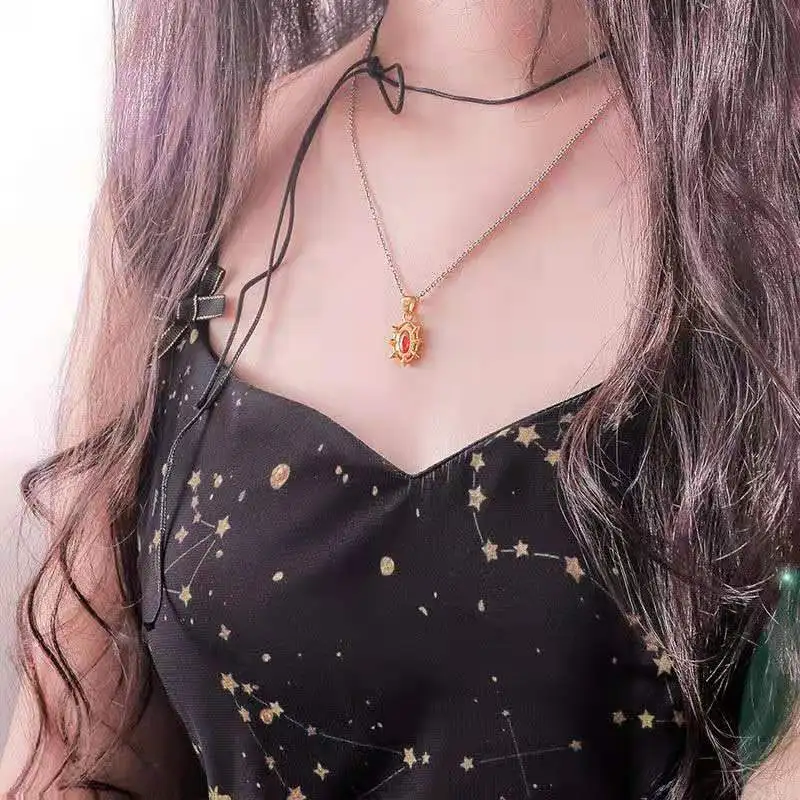 Fate Apocrypha Cos ожерелье ювелирные изделия женское колье с крестом Аниме Косплей Karna