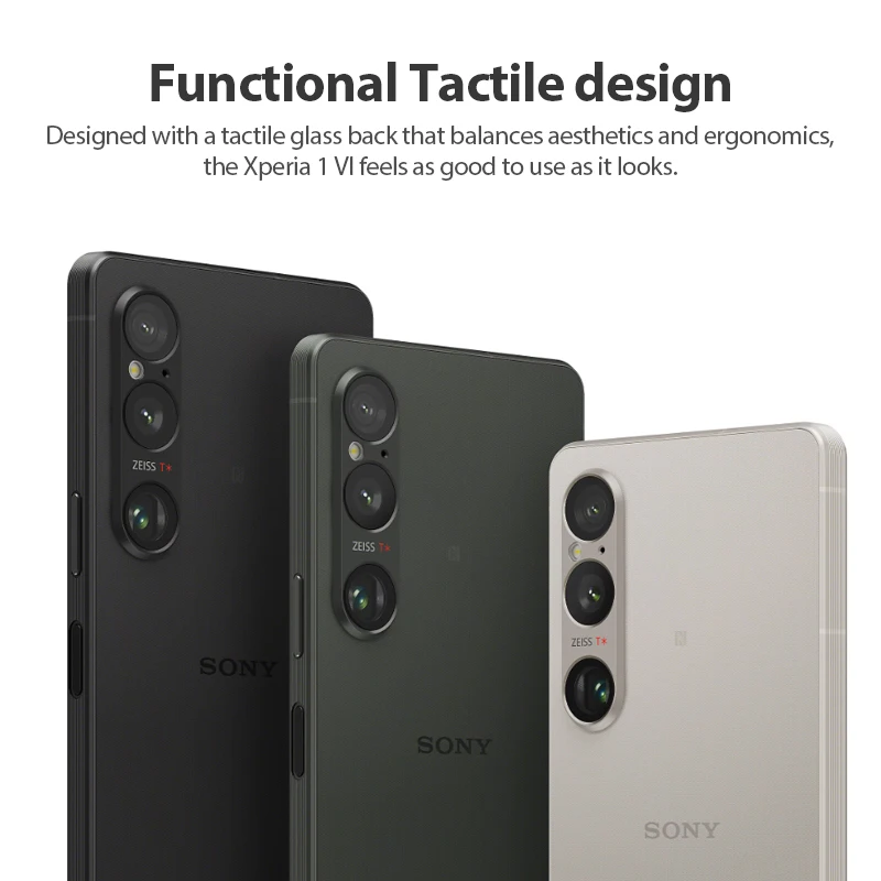 Глобальная версия оригинальный Sony Xperia 1 VI 5G Dual SIM 120 Гц XQ-EC72 Snapdragon 8 Gen 3 6 5-дюймовый HDR