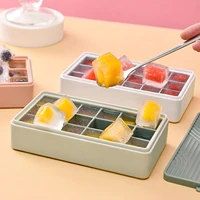 square silicone ice tray with lid multipurpose diy ice making stencils food complementary stencils diy ice template reusable