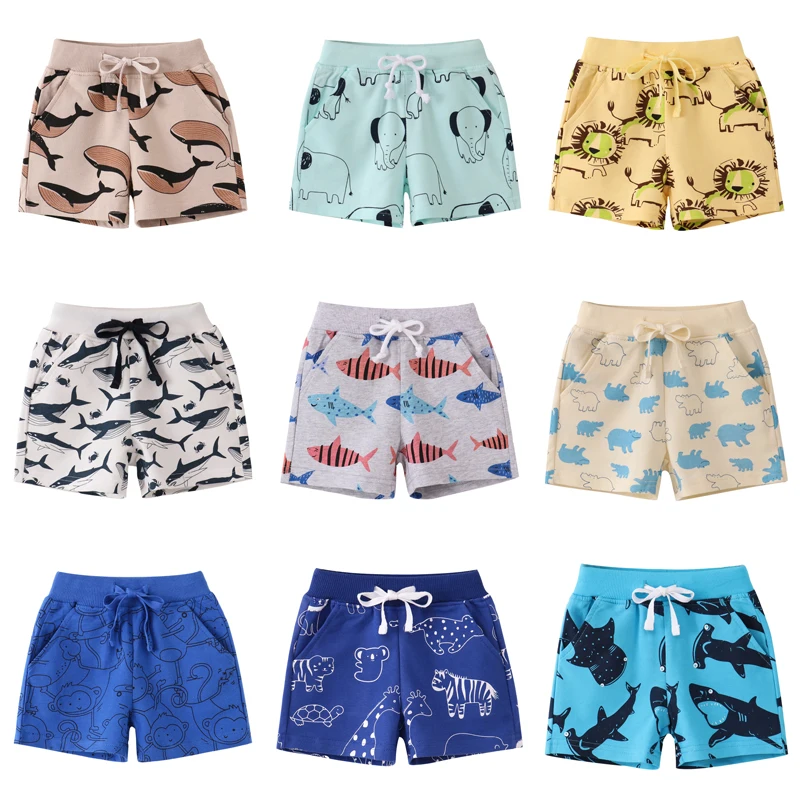 

Шорты летние хлопковые для мальчиков, для прыжков