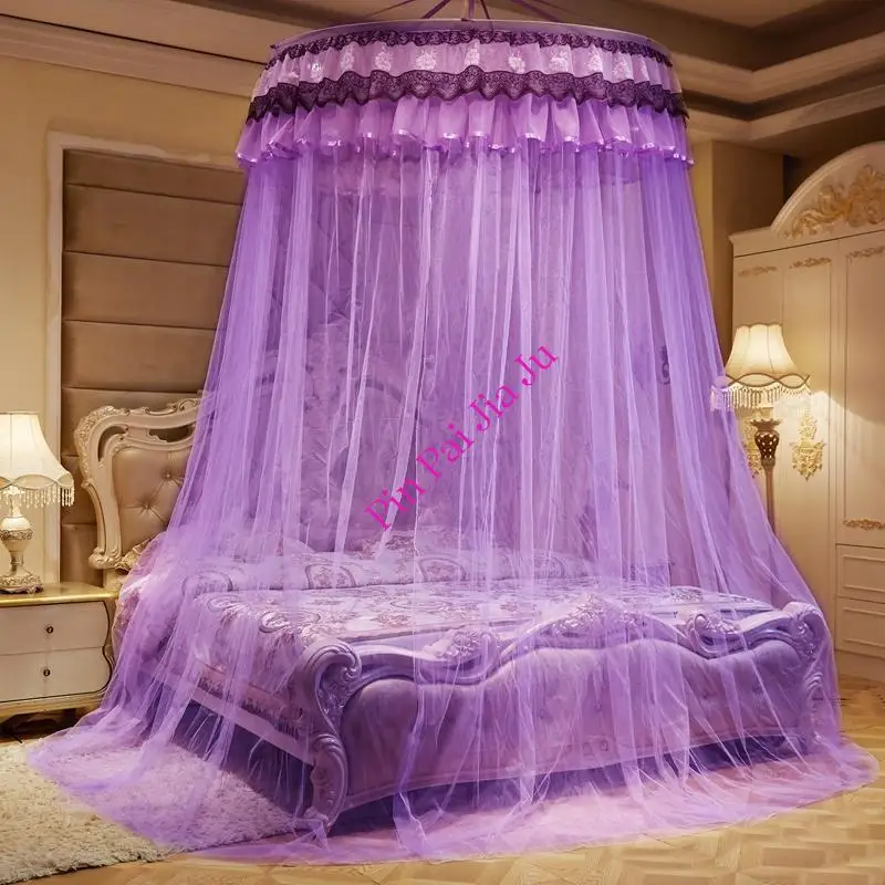 

New European-Style Palace Dome Mosquito Net Kid Baby Bed Canopy Bedcover Curtain Bedding Romantic Baby Girl Round Dome Tent