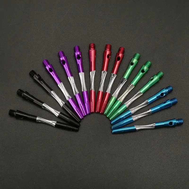 

E9LE 15 шт. 45 мм, алюминиевый сплав, Дротика, замена стержней вала 2BA дротик с резьбой Дротика