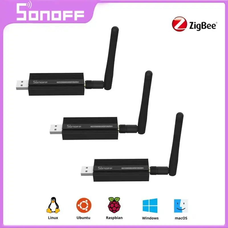 

SONOFF ZB Dongle-E USB Dongle Plus ZigBee Wireless Zigbee Gateway Analyzer ZHA Zigbee2MQTT Pre-Flashed As ZigBee Router