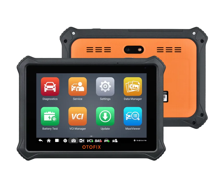 Фото Диагностический сканер Autel Otofix D1 Lite OE Level для всех систем, анализатор двигателя, двунаправленный сканер OBDII/OBD2 для всех автомобилей №4
