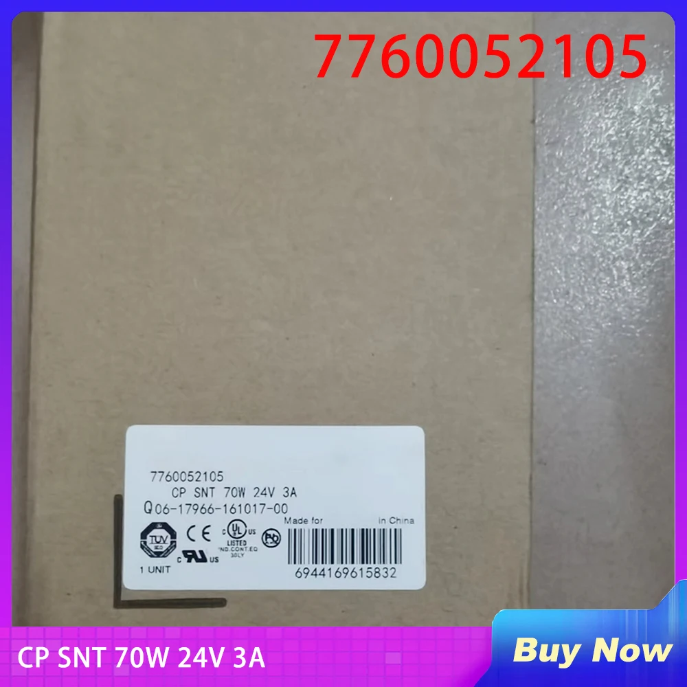 Для источника питания Weidmuller CP SNT 70 Вт 24 В 3 А 7760052105