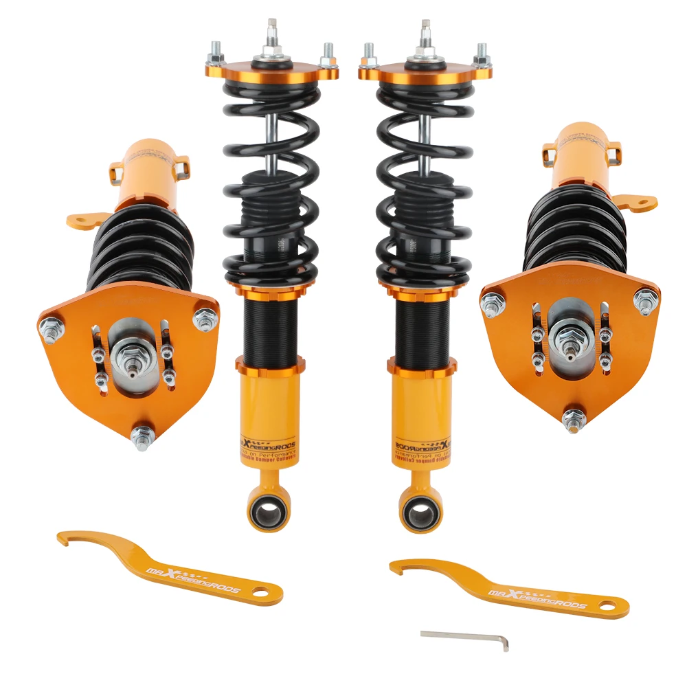 

Coilover Kit For Mitsubishi Eclipse GT Convertible 2003-2005 24 Ways Damper Tuning Coilover Kit For RS Hatchback Shock Absorber