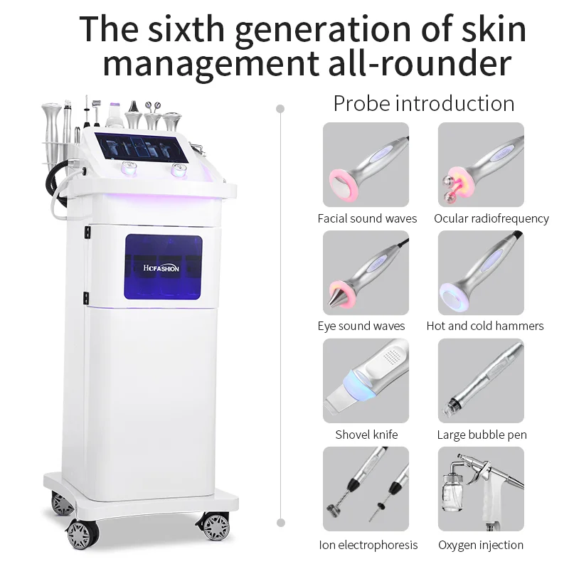 

New Multifunctional Beauty Bubble Instrument Skin Scraping Facial Massager Spa Accessories Blackhead Removal Moisturizing Salon