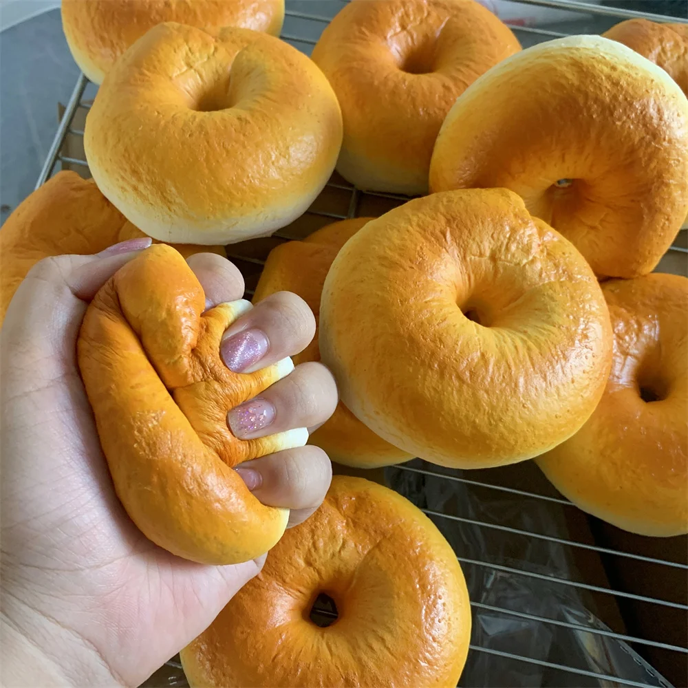 Круглая игрушка Bagel пищевой соус мягкие восстанавливающие форму иглы для хлеба