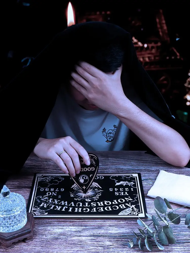 12-дюймовая деревянная маятниковая доска для гадания волшебная с гравировкой Ouija