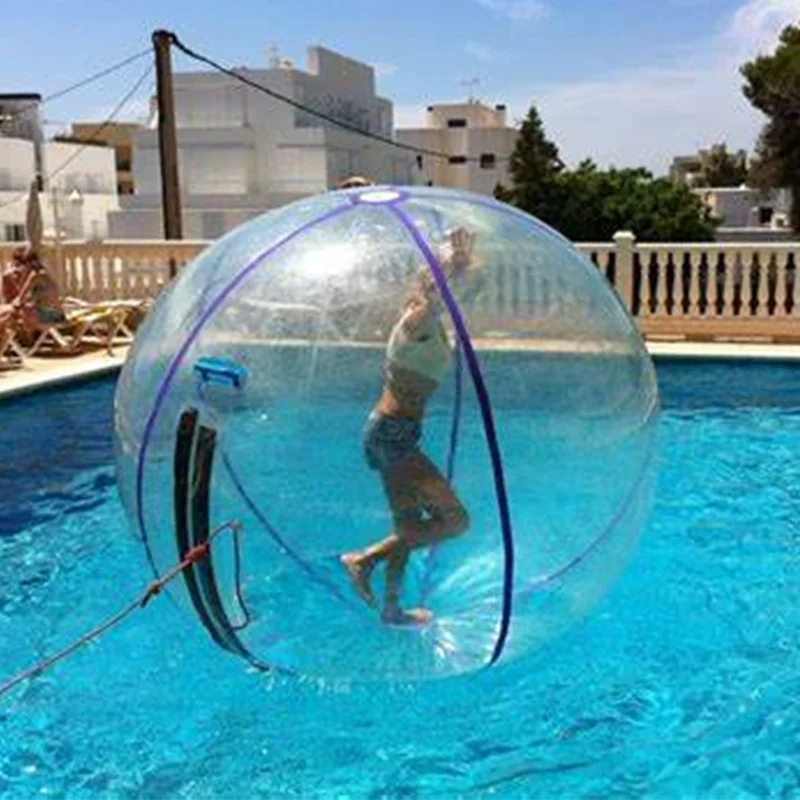 Бренд TIZIP Zorb мяч для ходьбы по воде надувной танцевальный спортивный 2 м ПВХ 0 8 мм