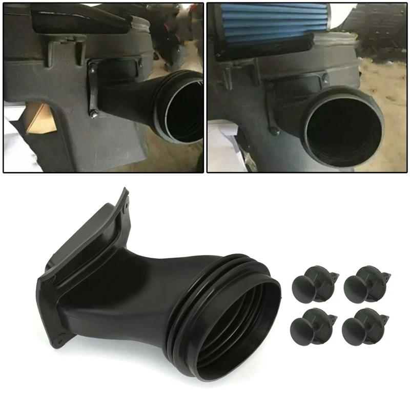 

Car Headlight Air Inlet Intake Duct Tube For Dodge Challenger Hellcat 2015-2022