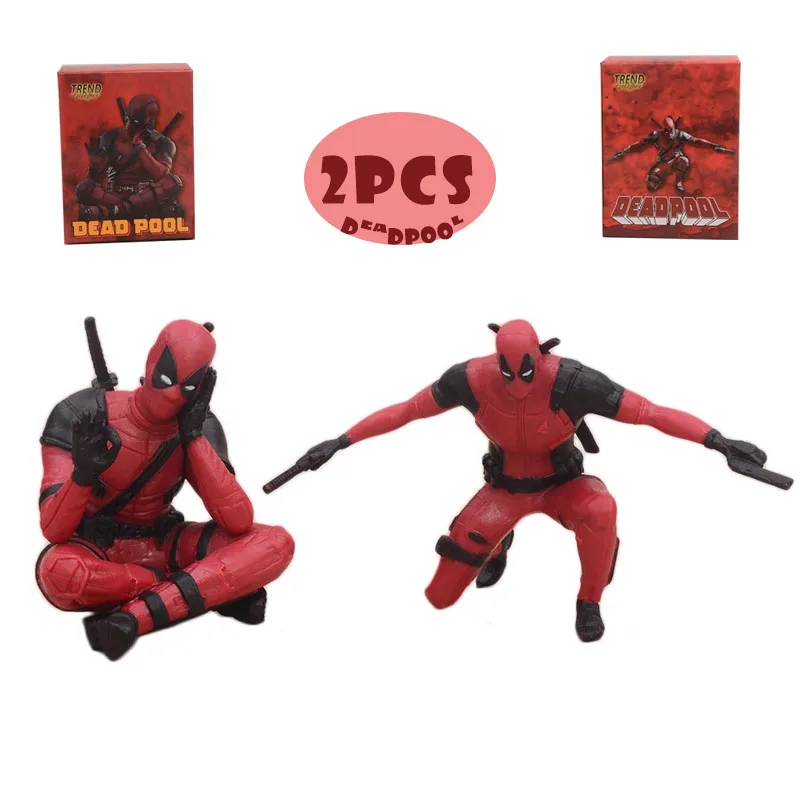 

2 шт., мини-фигурка из фильма «Дэдпул»