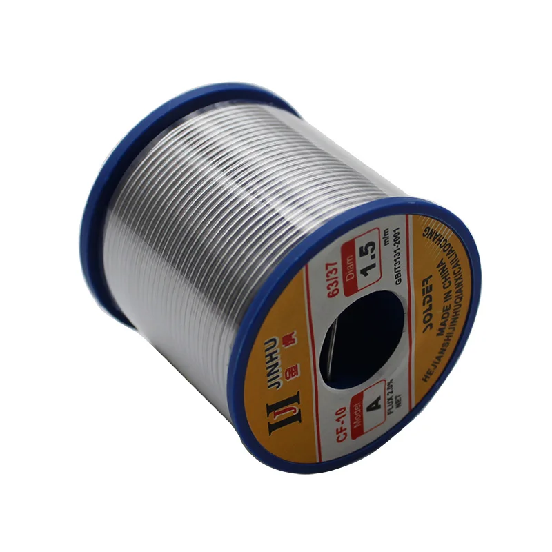 63-37 Tin Rosin Flux Cored Solder Wire Electrical Soldering Flux Reel enlarge