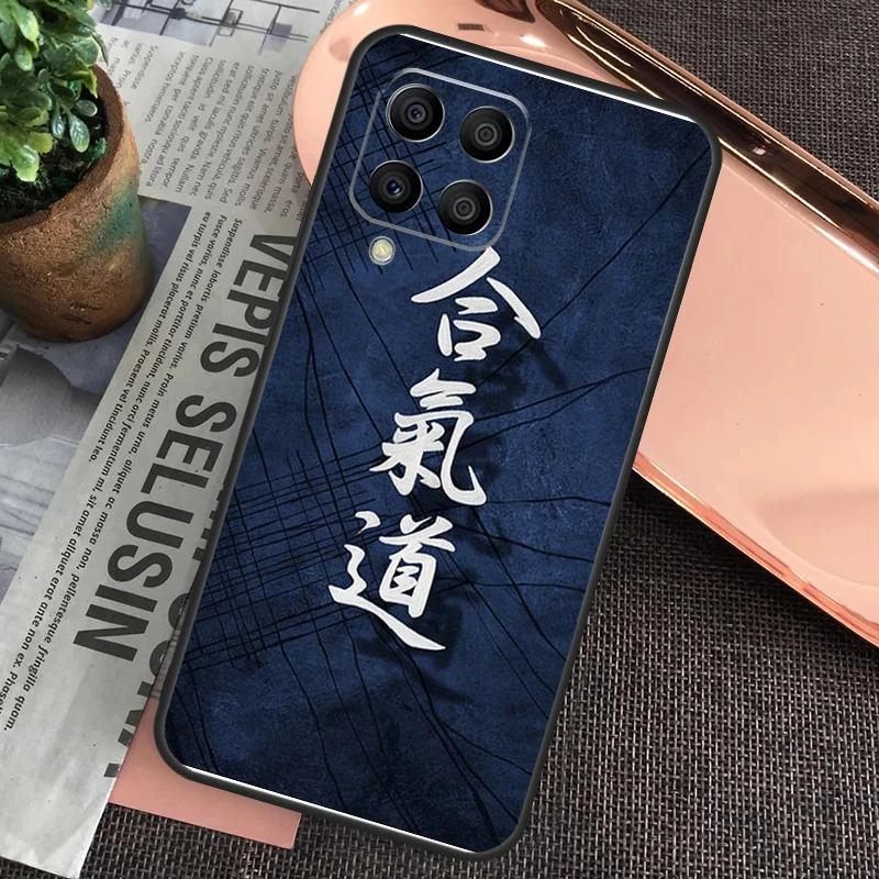 Японский боевой чехол Aikido для Samsung Galaxy M15 M55 M13 M23 M33 M53 M31 M51 M14 M34 M54 M20 M30s M12 M32 M52