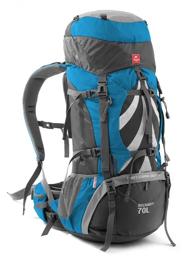 

NatureHike Outdoor Climbing Bag Rucksack 70L Hiking Bag Superlight Nylon Sports Backpack Waterproof Camping Hiking Travel Bag