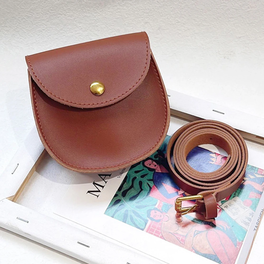 2022 New Retro Girls Small Crossbody Bag Baby Modelling Chest Bags High Quality PU Leather Excellent Workmanship for Traveling