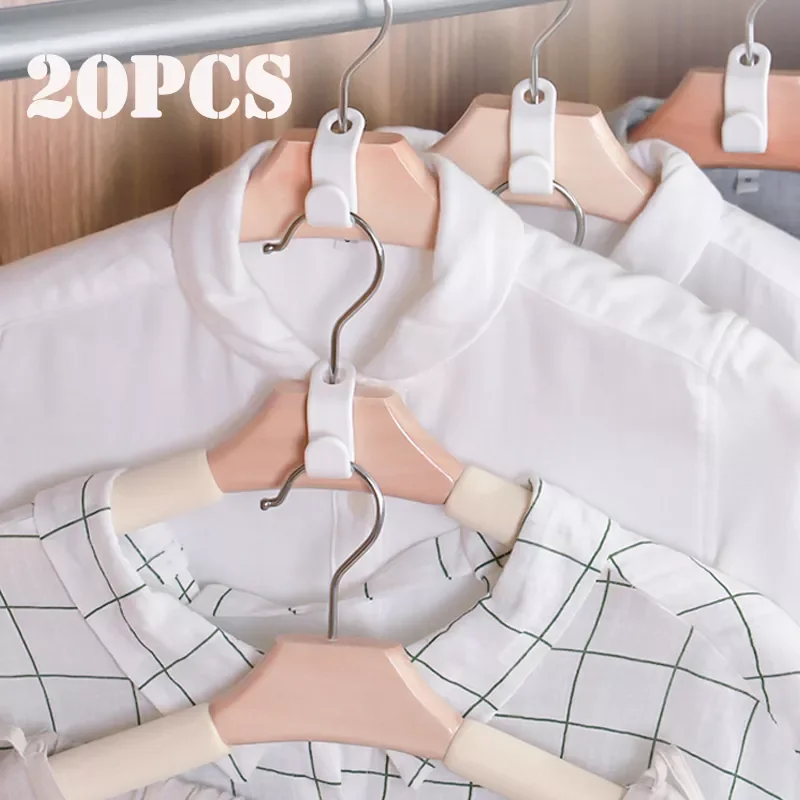 

Multi-function Wardrobe Space-save Stack Hanger Hook Coat Hook Plastic Closet Stack Hanger Rack Bedroom Storage Organizer