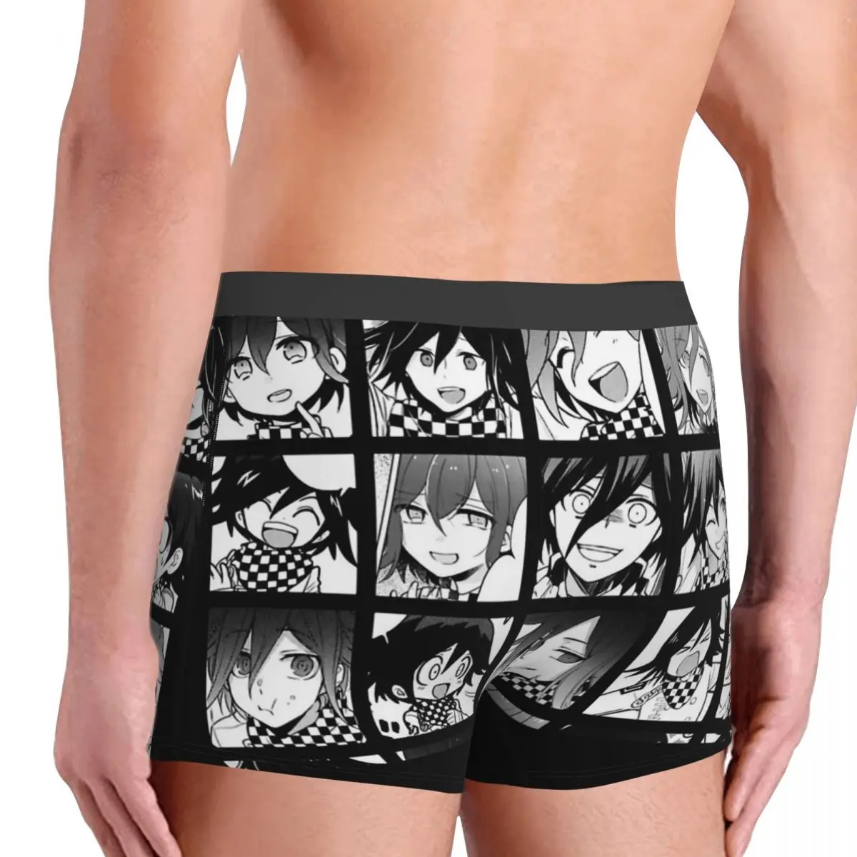 Kokichi мужские боксеры нижнее белье Danganronpa Game очень дышащие высококачественные