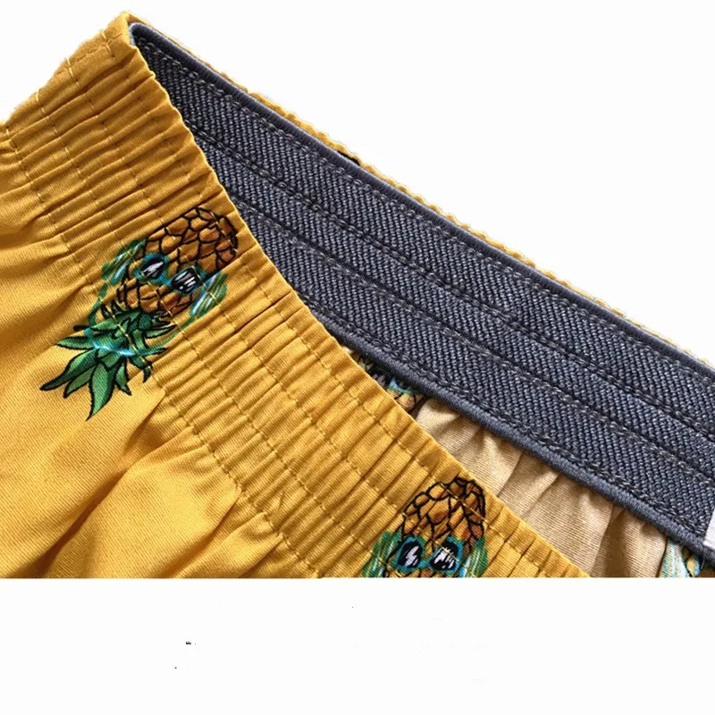 Men's Underwear Pajamas Pants Cotton Woven Loose Youth Sleep Bottoms