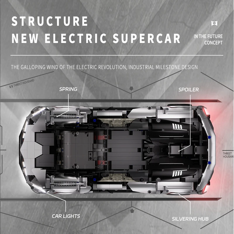Модель Гоночного Автомобиля Lamborghini 2023 Супер Спортивный Автомобиль Скоростные