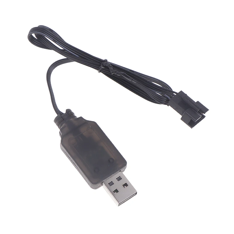 1 шт. Зарядное устройство USB с разъемом SM-4P 7.4В для аккумулятора RC-автомобиля DE36W DE65 HM202 EC08 EC16 и электрического гель-бластера M416. (art.: 3920dcecb1d03) - 3920dcecb1d03