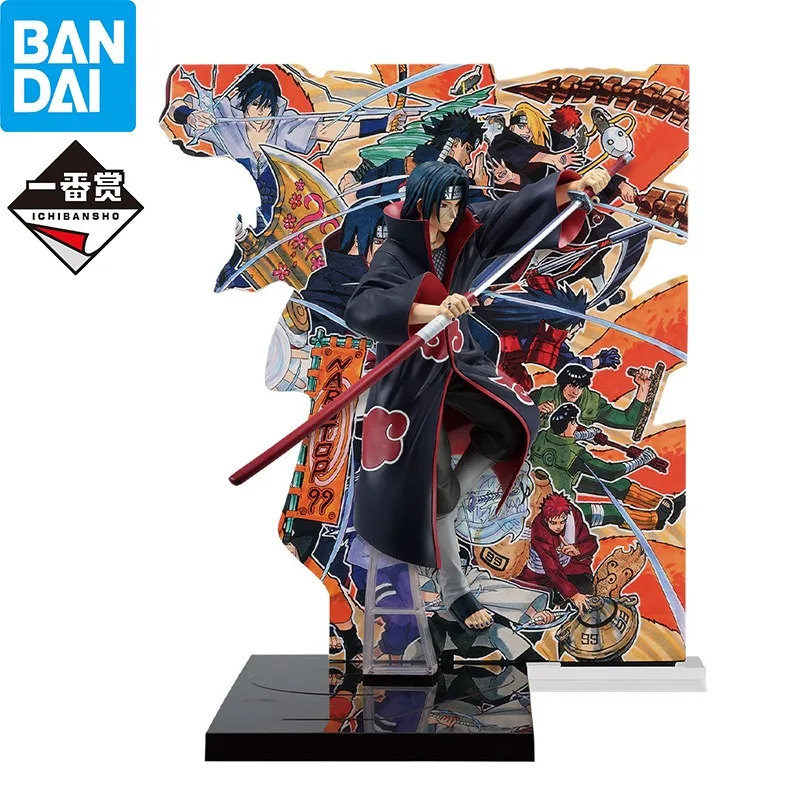 В наличии Bandai Naruto Ichiban Kuji NARUTOP99 Uchiha Itachi Аниме фигурки коллекционные фигуры игрушки