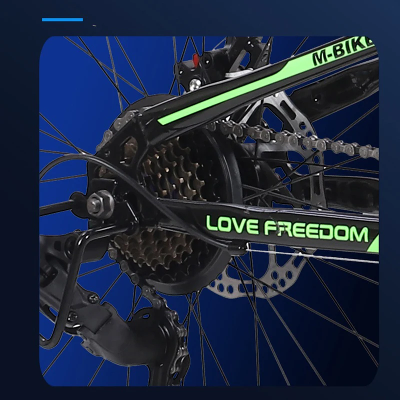 Love Freedom 26 дюймов 21 скоростной складной горный велосипед 17 Большая рама дорожный