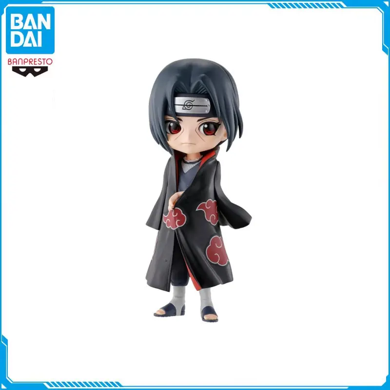 

Bandai Q Posket Naruto：Shippūden Uchiha Itachi Anime Action Figures PVC Collectible Model Ornament Gifts Genuine Original