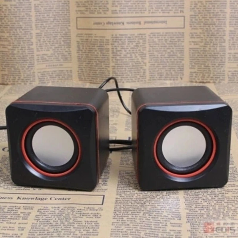 

3.5MM Audio Jack Small Speaker Desktop Laptop Speaker Mobile Phone Desktop Multimedia Portable Mini Home Wired Audio