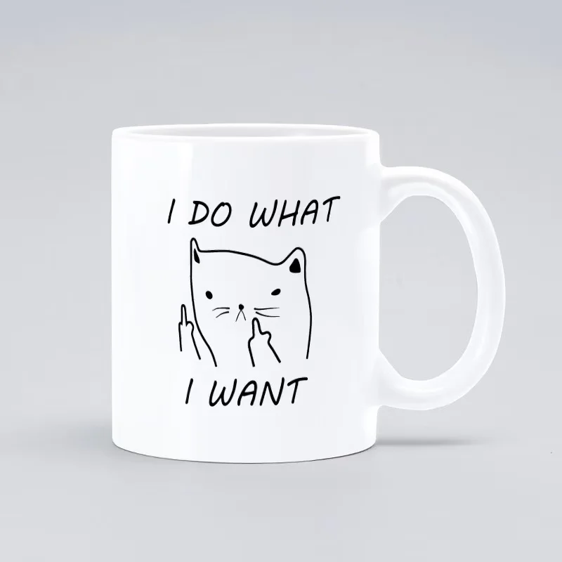 Забавная кофейная кружка с котом разноцветная керамическая чашка 3D эффектом