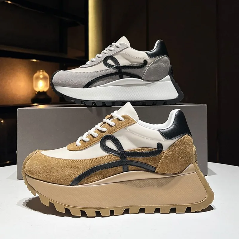 Обувь Форрест Гамп женская обувь с внутренним увеличением высоты 8 см маленькие