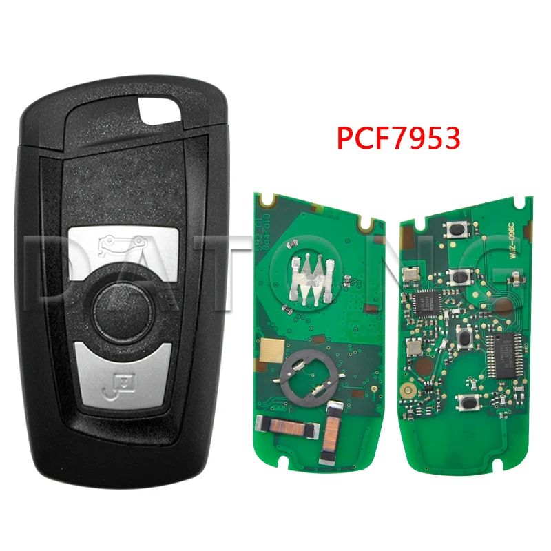 

Автомобильный пульт дистанционного управления Datong World для BMW 3 5 7 Series CAS4 CAS4 + FEM/BDC ID49 PCF7953P 315/434/868MHz безключевая рекламная карта