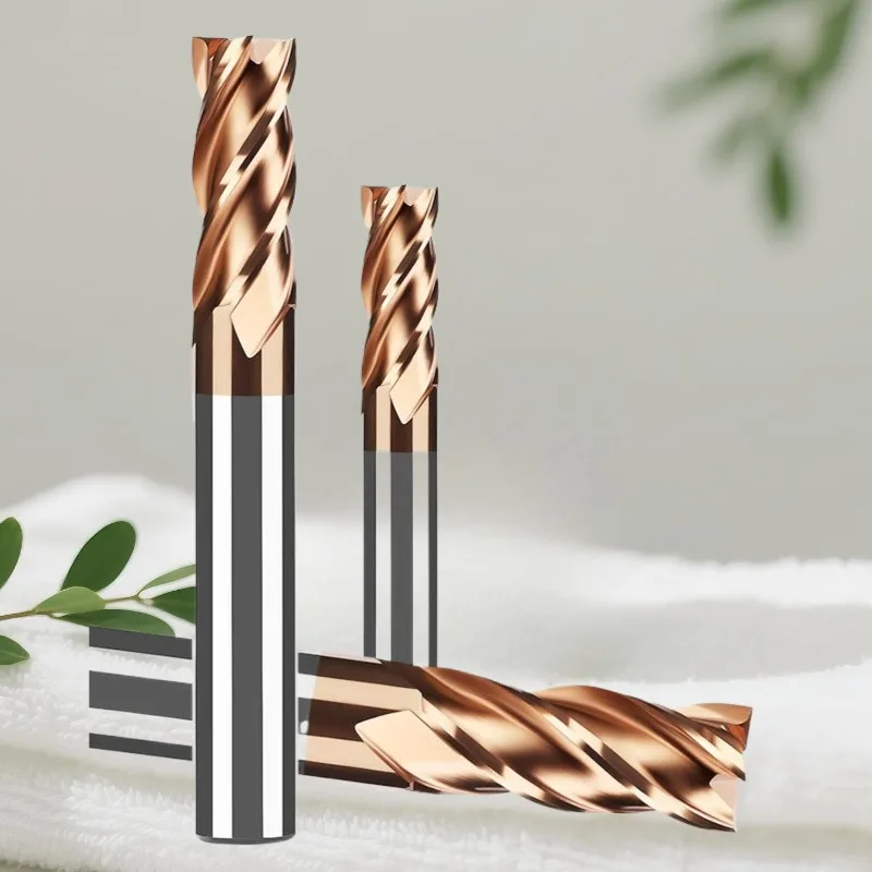 

Фрезы твердосплавные концевые Carbide End Mills HRC55 4 шт.