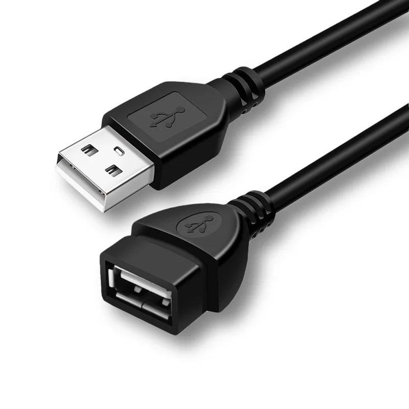 

USB-кабель-удлинитель, высокоскоростные Кабели usb 2,0, штекер-гнездо, 0,5 м, 1 м, 1,5 м, кабель-удлинитель для синхронизации данных USB 2,0