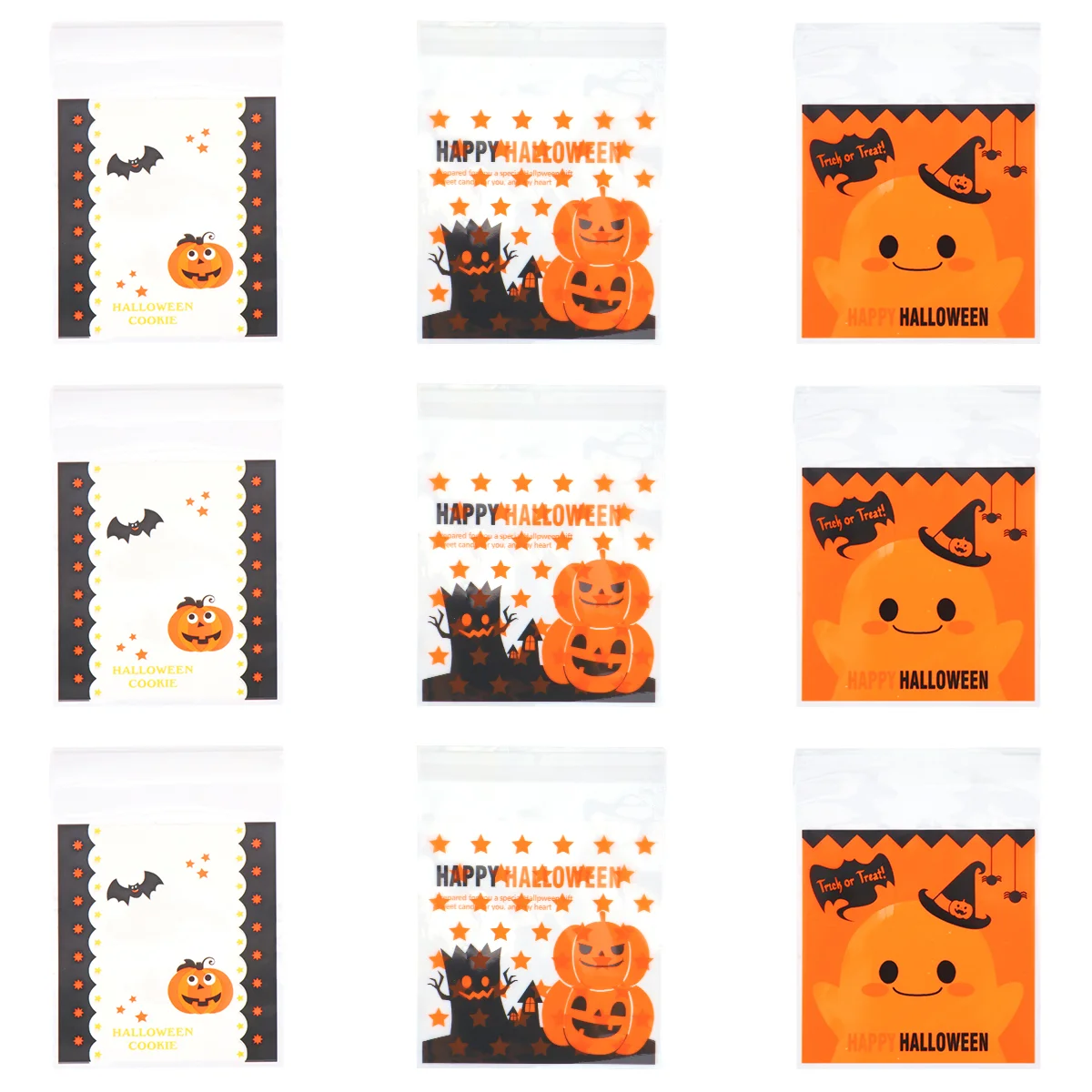 

Bags Treat Candy Cellophane Paperbag Clear Favor Bulk Baggies Snack Small