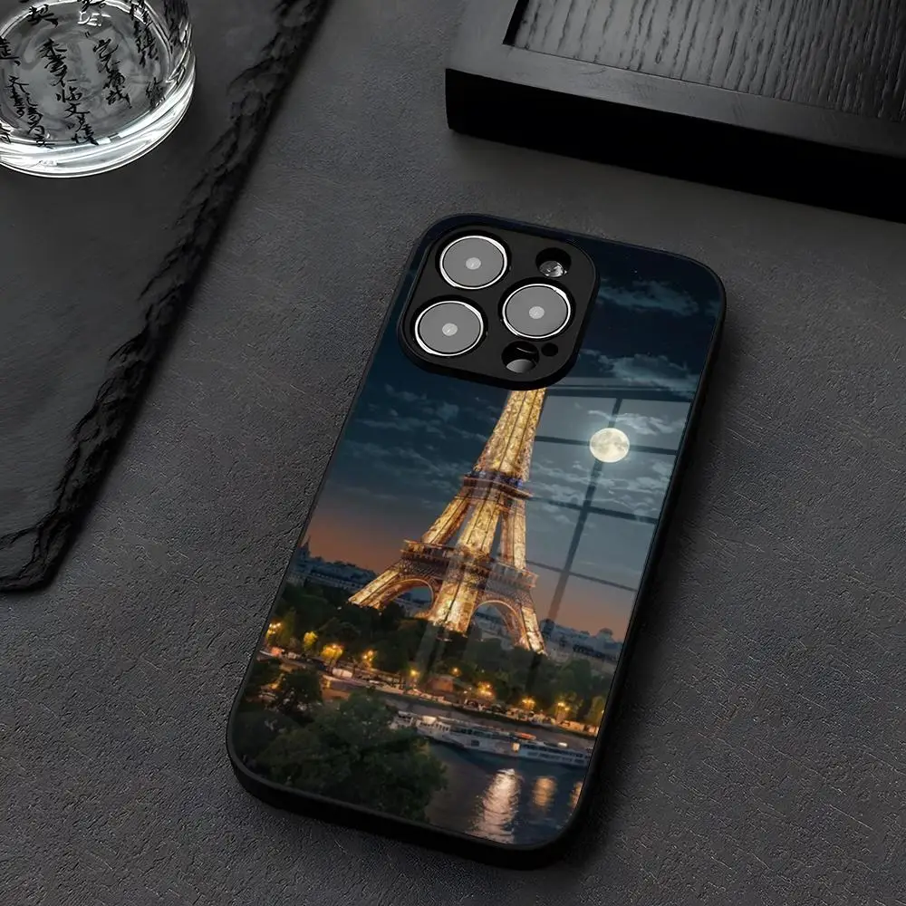 Чехол для телефона из закаленного стекла iPhone 14 13 16 12 15 11 Pro XS Max Plus Mini SE2020 чехол