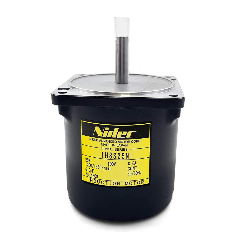 Простой в использовании 25 Вт индукционный двигатель Mo прямой вал IH8S25N Nidec Servo 0 6 А