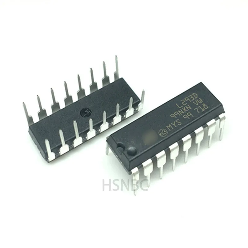 10 шт. L293 L293D DIP16 100% Новый оригинальный запас
