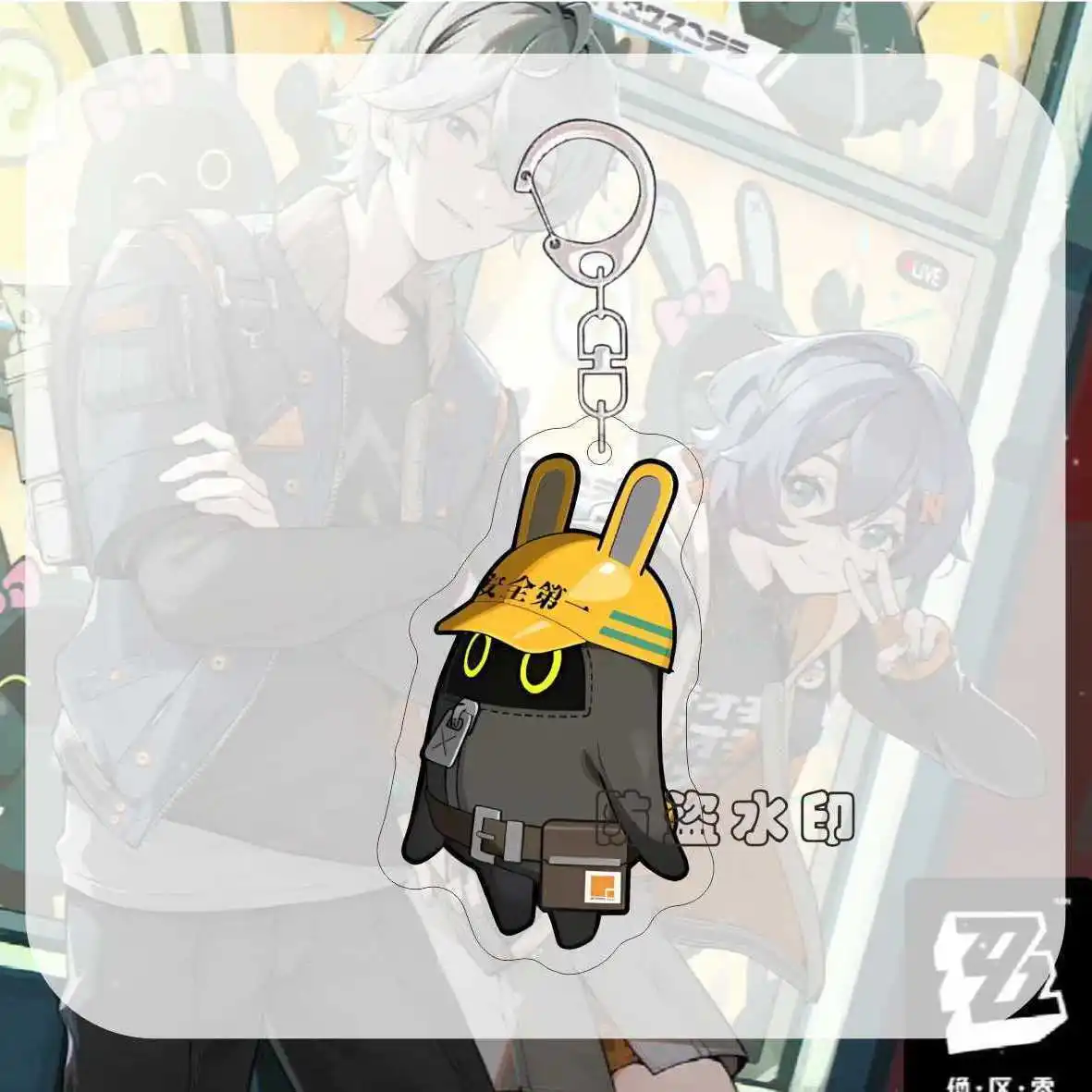 Брелок для ключей Game Zenless Zone Zero брелок аксессуары ZZERO Bangboo акриловая сумка