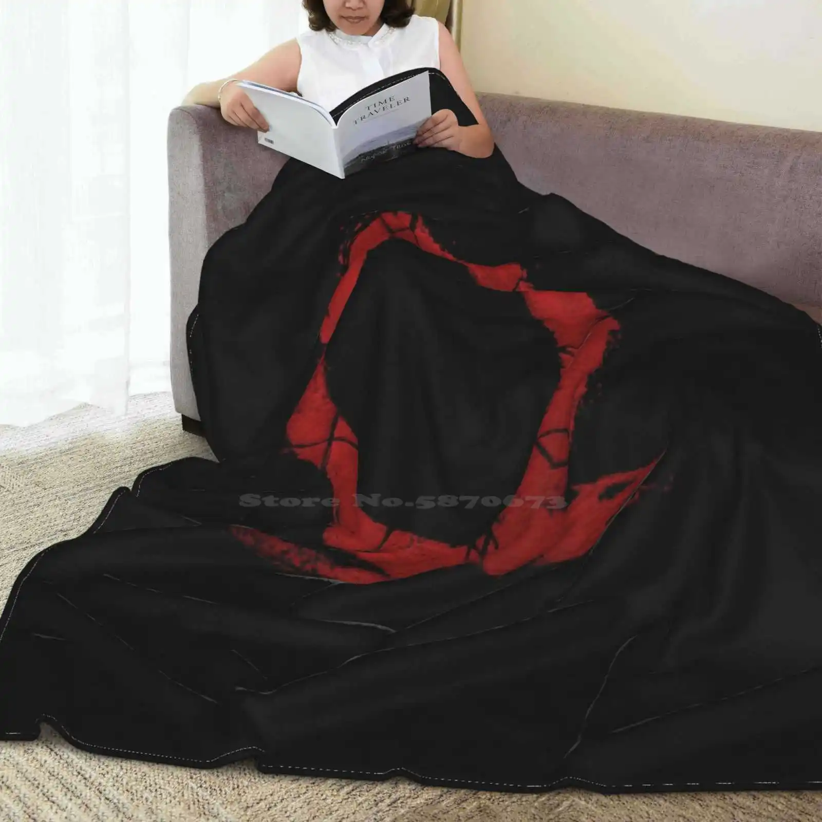 Детское игровое одеяло Бог войны Гоу руны