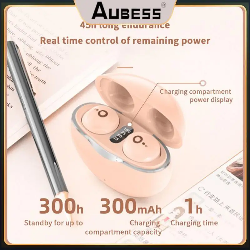 

Mini Tws Headset 5.3 Headphones Bilateral Stereo With Mic Game Earbuds For Xiaomi Huawei Phone Sports Earbuds In-ear