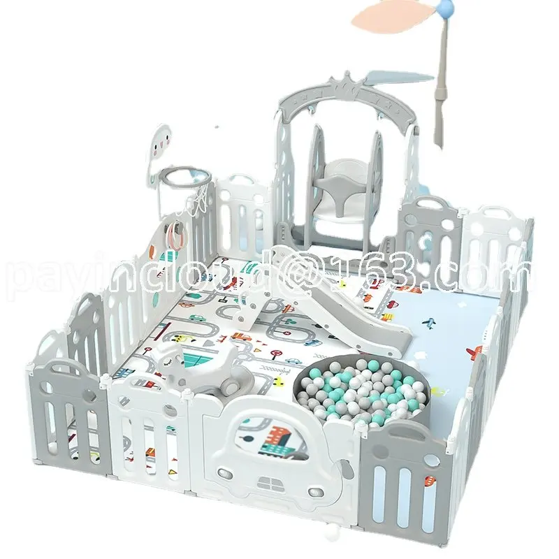 Baby Toddler Playpen Fence Baby Foldable Plastic Children Game Fence on Sale Juego De Interior Para Beb Children's Day