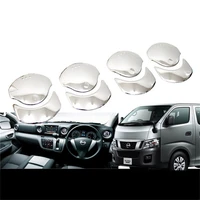 8pcs stainless steel interior ac vent decoration trim car styling cover accessories for nissan caravan nv350 e26