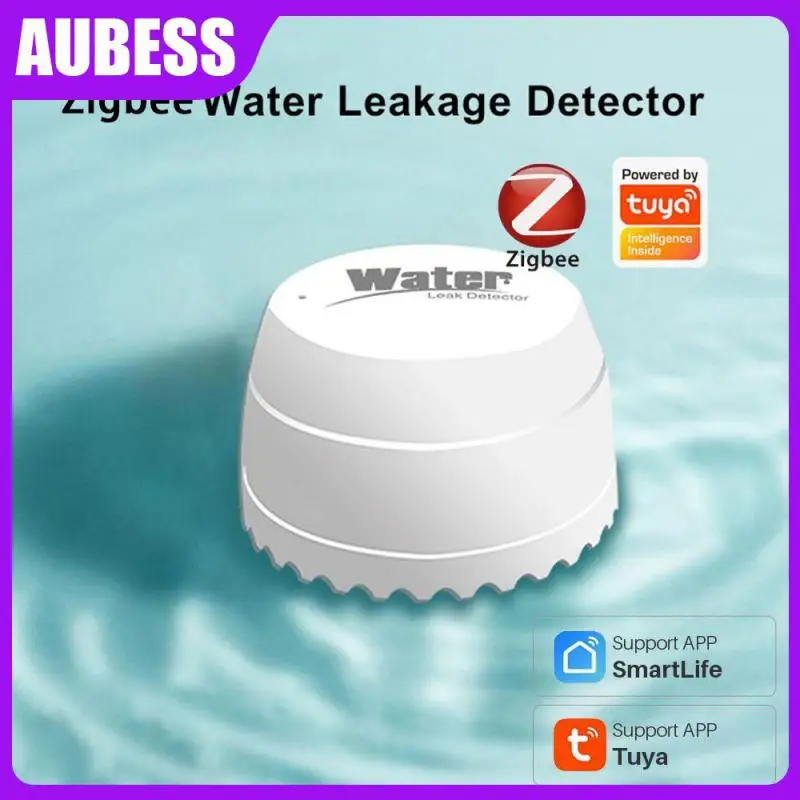 

TUYA Water Leak Detector Water Flood Sensor Linkage Alarm Smart Life APP Remote Monitoring Flood Alert Overflow Security Zigbee