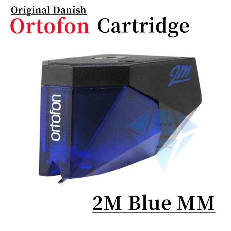 Cartridge Original Danish Ortofon 2M Blue MM Moving Magnetic Vinyl Cartridge Phono for HIFI Audio Record Player