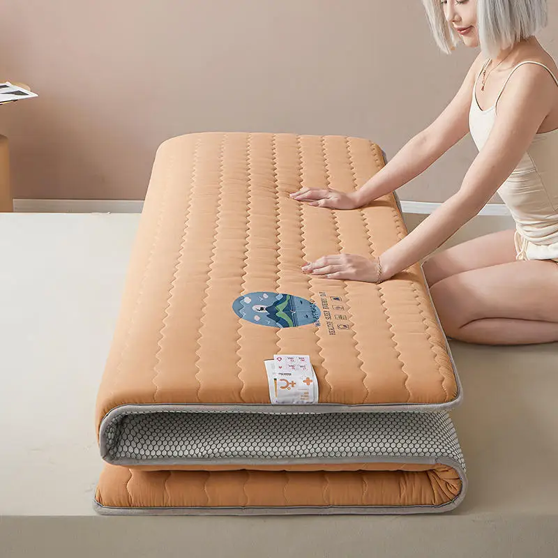 

Foldable Tatami Mattress Thick 4.5cm Winter/Summer Sleeping Mat for Dormitory Home Bed Floor Quilted Pad Double-Sided 매트리스