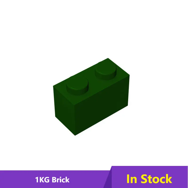 

Конструктор MOC, 1 кг, 3004, 1x2 кирпичи, развивающие сменные детали, игрушки для детей, подарок, 1200 шт.